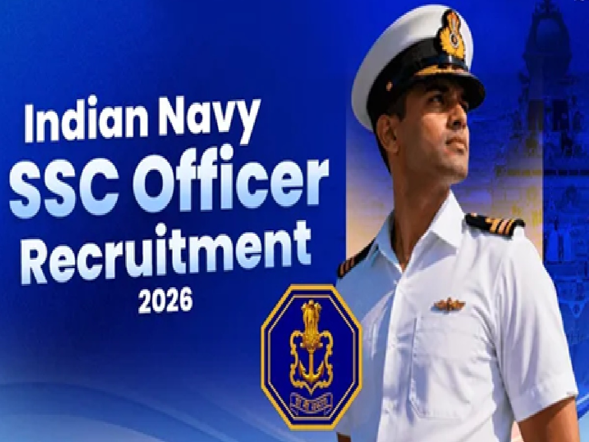 Indian Navy Recruitment 2026: Apply Now for 275 SSC Officer Posts.