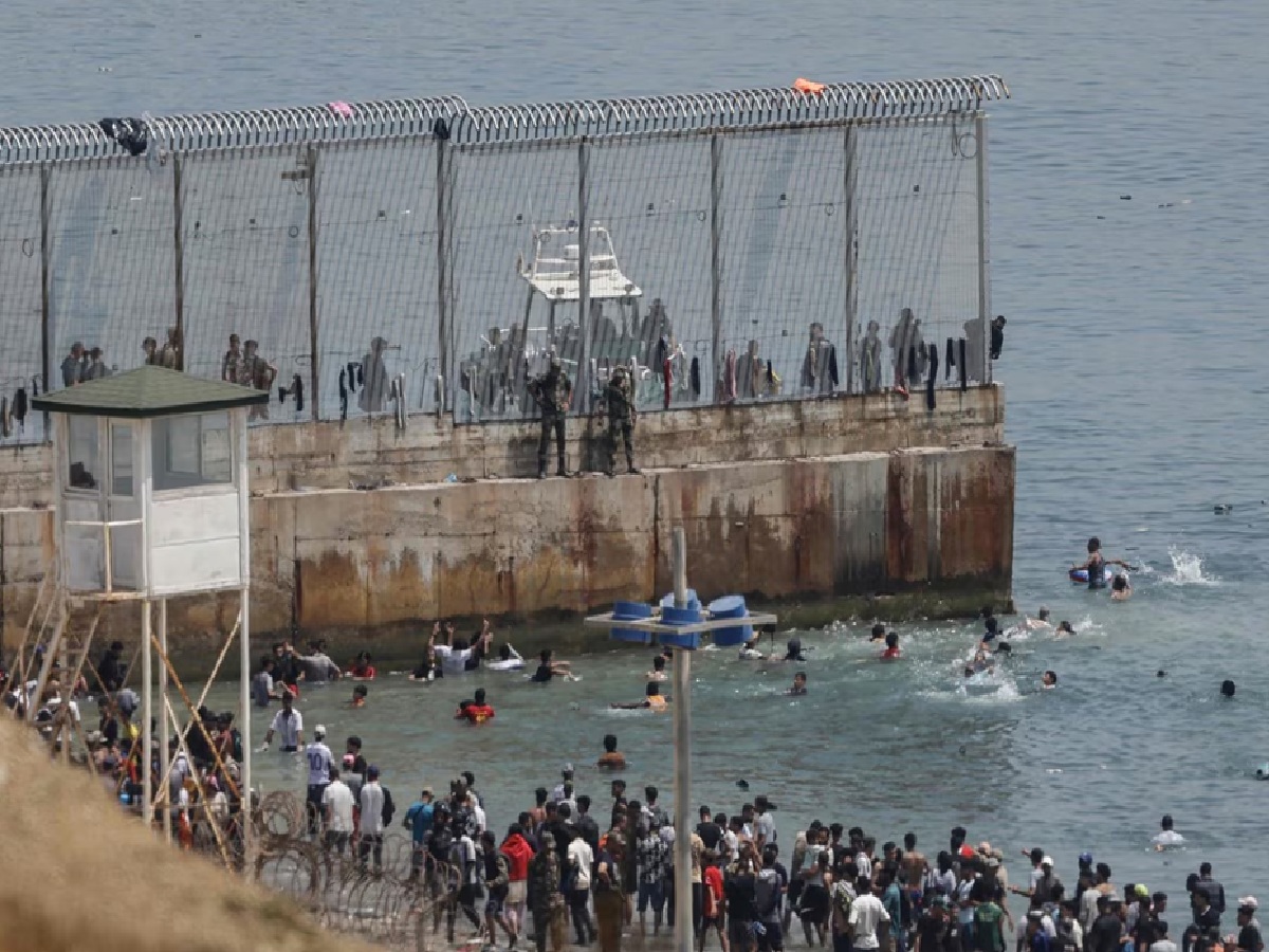 Spain Border Crisis: 57 Dead as 60,000 Migrants Storm Ceuta from Morocco in Mass Influx