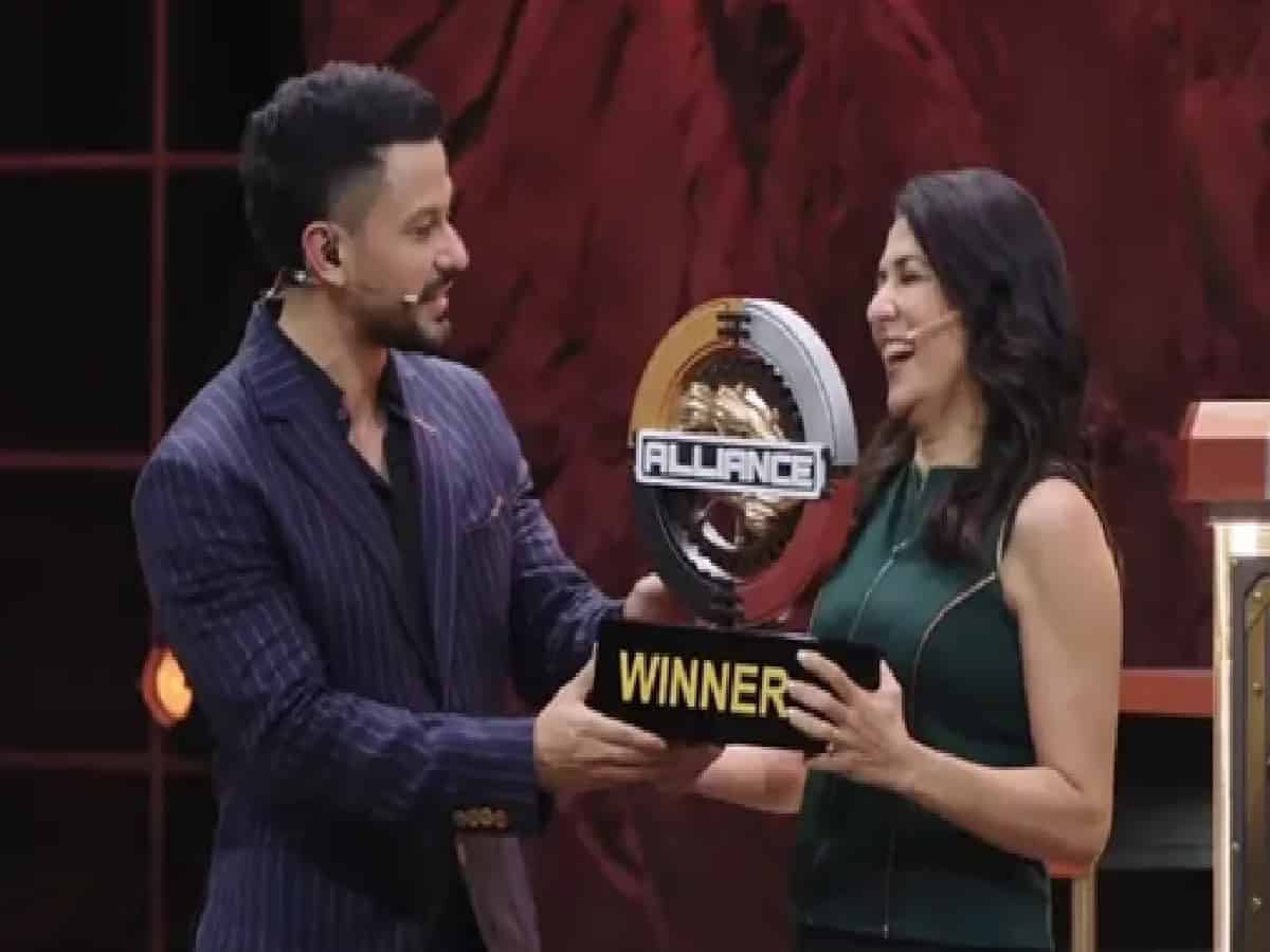 Mini Mathur Lifts Trophy and Wins ₹50 Lakh as First Winner of Kunal Khemu's Reality Show 'Alliance'