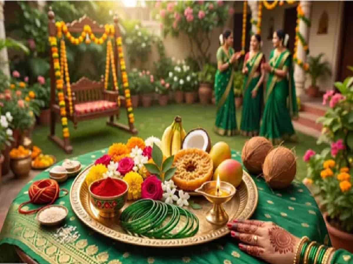 Essential Puja Thali Guide: 5 Must-Have Items For Hariyali Teej To Attract Prosperity And Marital Bliss
