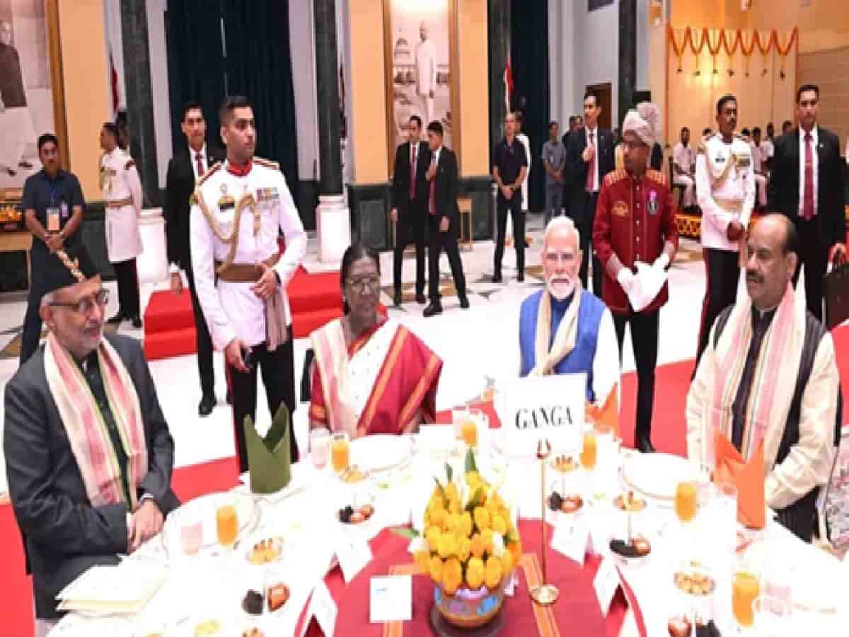 President Murmu Hosts 80th Independence Day 'At Home' Reception at Rashtrapati Bhavan