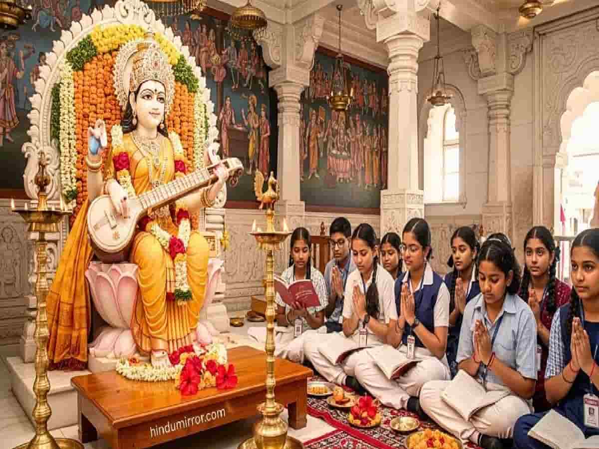Does Goddess Saraswati Sit on Your Tongue Daily? Vedic Scriptures Reveal the Exact Sacred Hours