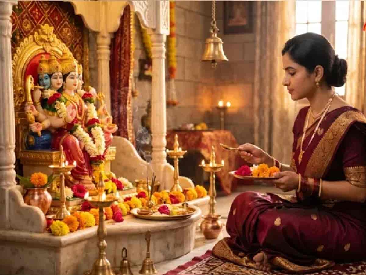 Divine Origins: How Goddess Gayatri Manifested as the Mother of the Vedas and Goddess of Gods