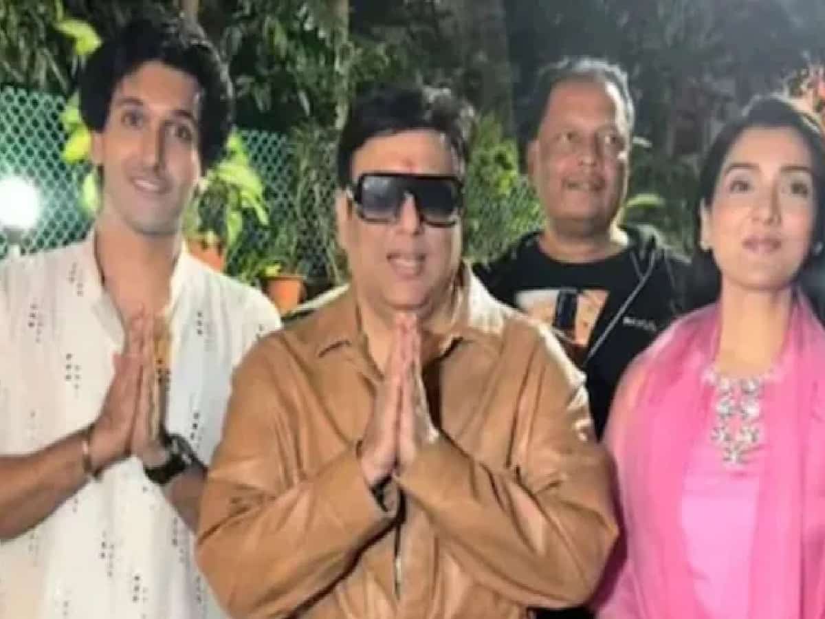 Govinda Rushes Home from US for Ganpati Darshan: Performs Puja with Tina and Yashvardhan Ahuja