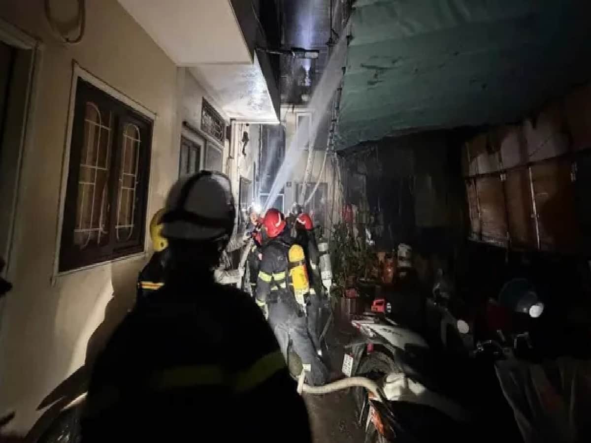 Deadly Midnight Blaze: 5 Burn to Death as Massive Fire Engulfs 4-Story Hanoi Residence