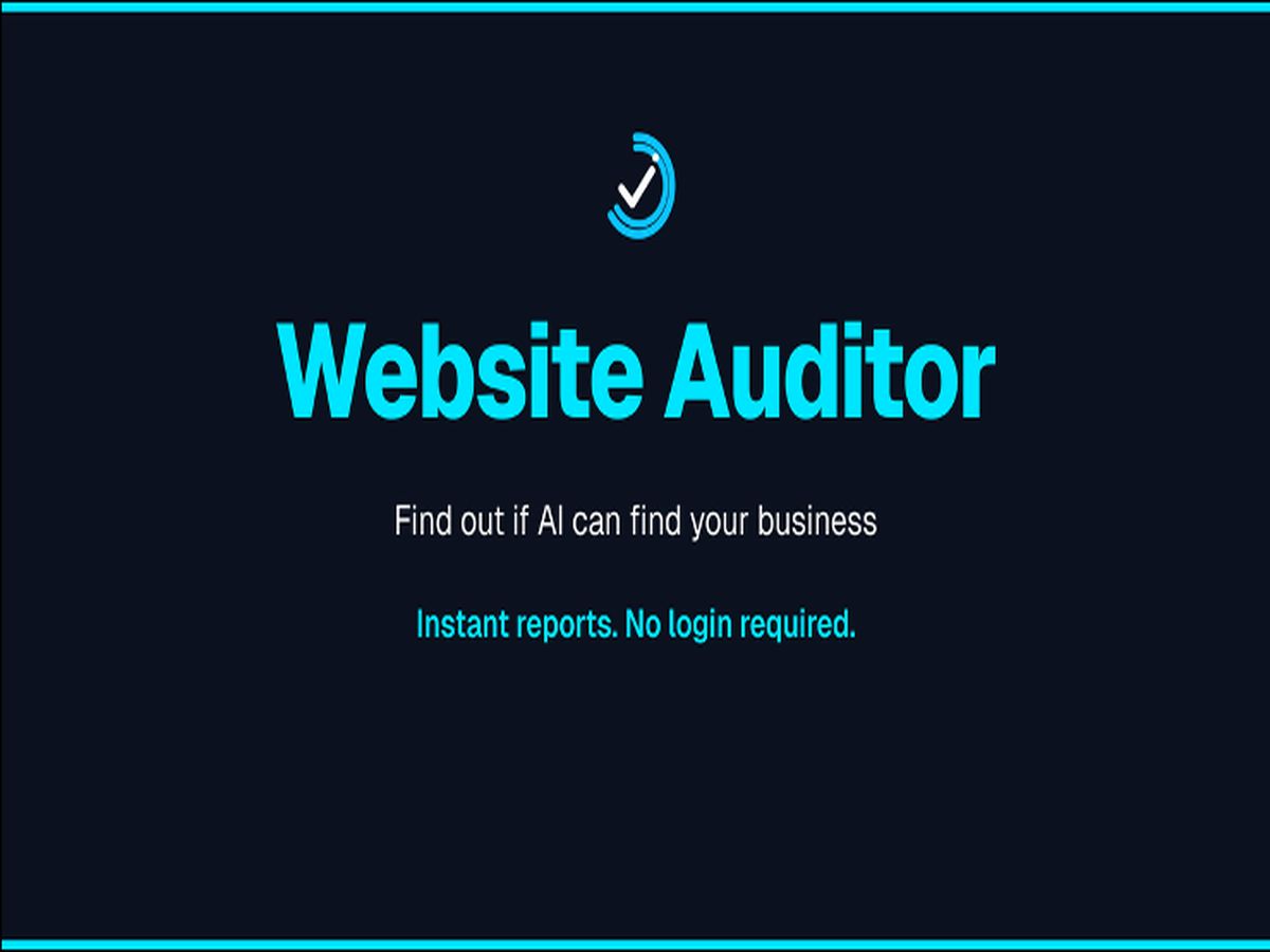 Website Auditor Launches Free AI Visibility Checker