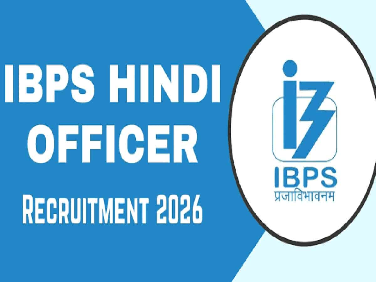 IBPS Hindi Officer Recruitment 2026 Registration Opens Today