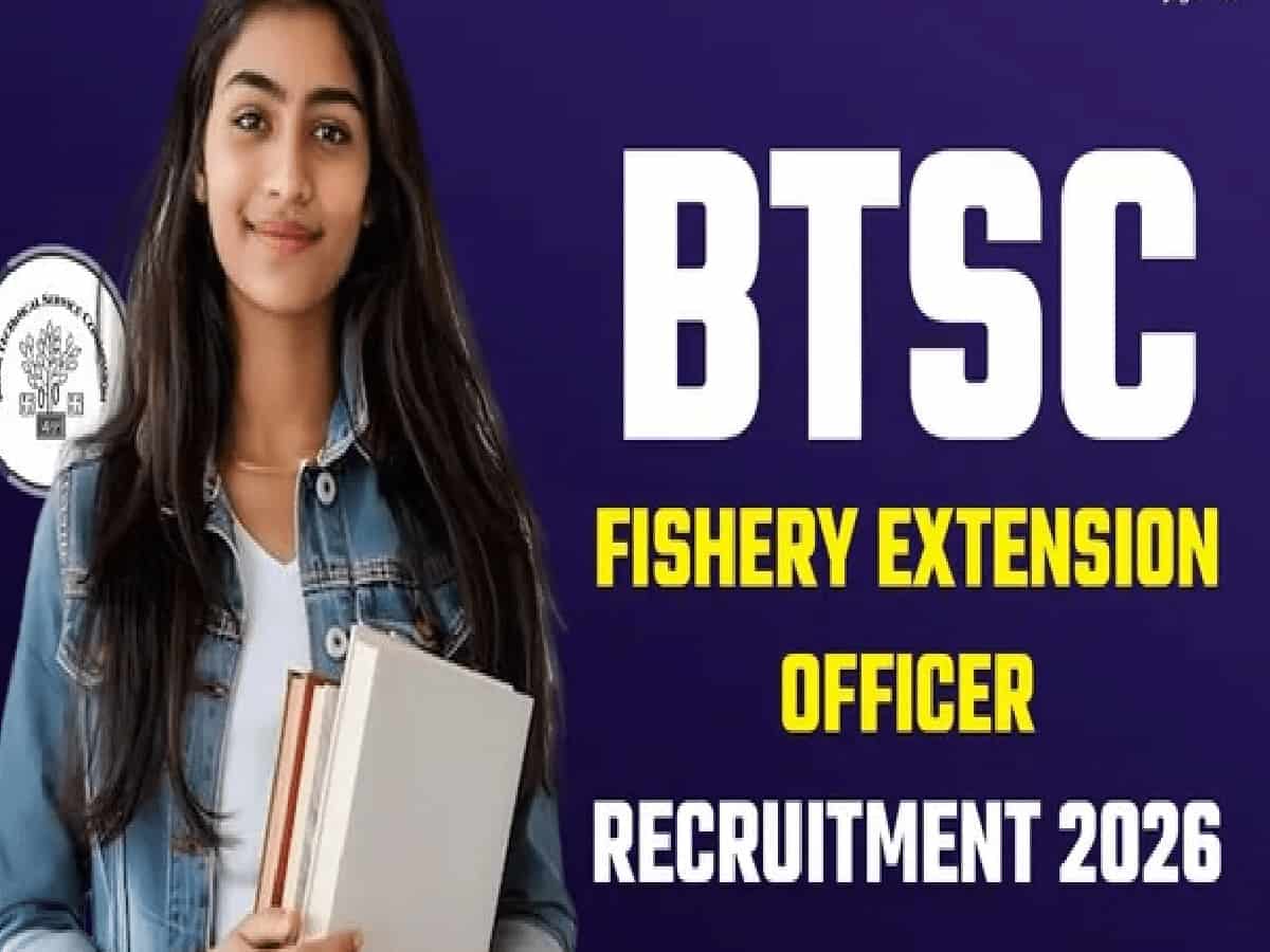 BTSC Opens Applications for 231 Fisheries Extension Officer Posts; Check Eligibility and Exam Pattern