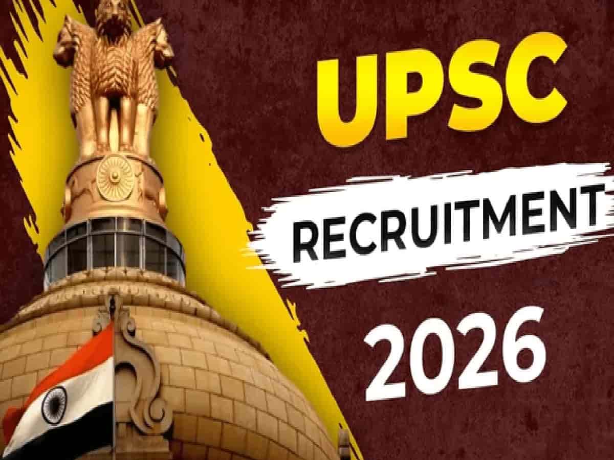 UPSC Recruitment 2026: Online Registrations Open for Law Officer, JTO & Other Posts 