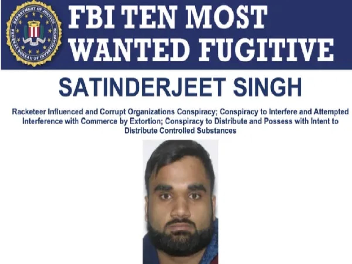 Goldy Brar to Top 10 Most Wanted List With ₹10 Crore Bounty Under 'Operation Hardball'