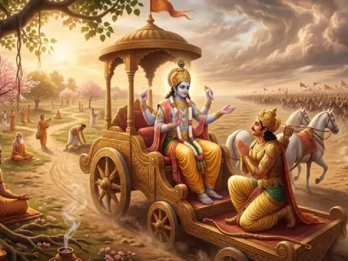 10 Bhagavad Gita Quotes to Overcome Career Stress & Self-Doubt