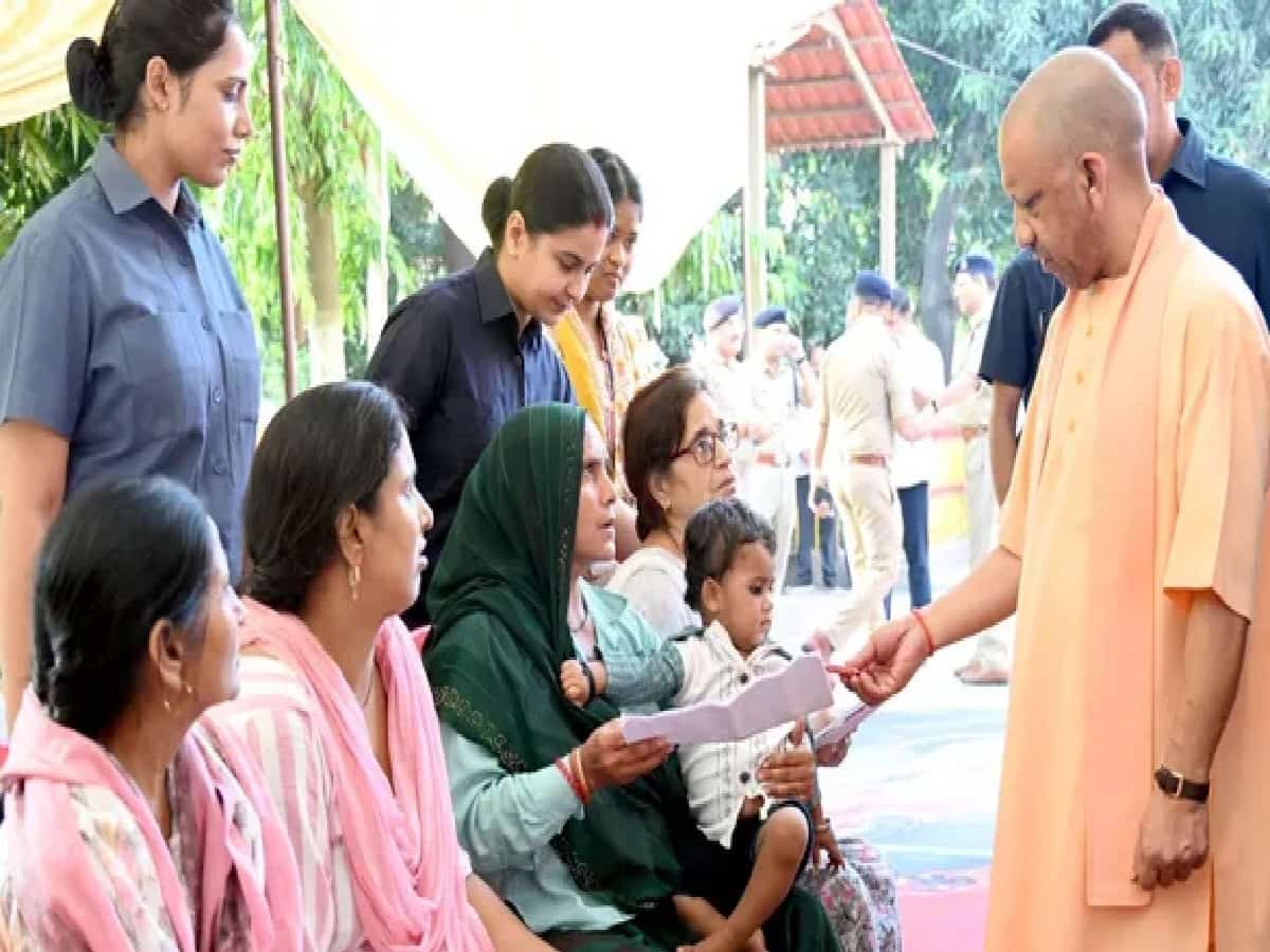 CM Yogi Feeds Chocolates to 9-Month-Old Yashi, Assures Strict Justice in Gorakhpur
