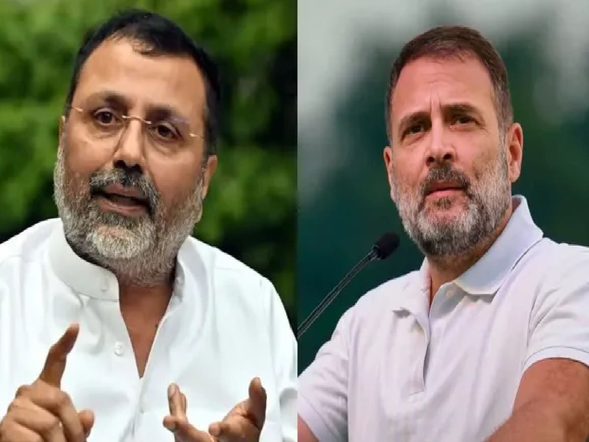 Nishikant Dubey Attacks Rahul Gandhi: Alleges Plot to Incite Civil War, Cites 1983 Nellie Massacre