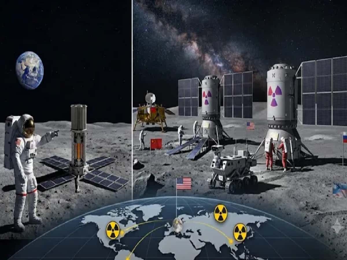 Nuclear Race on Moon: US, China & Russia Plan Lunar Reactors