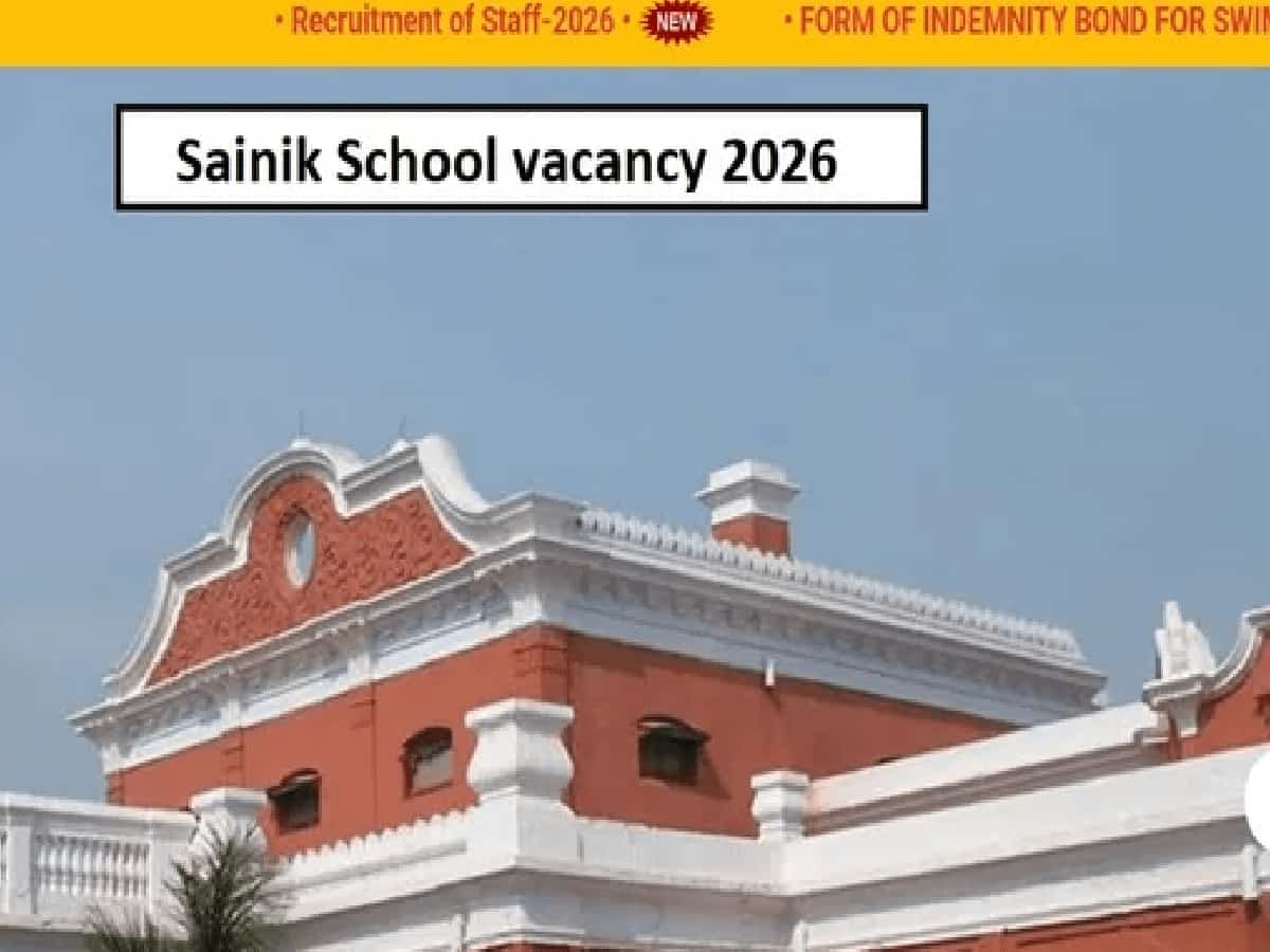 Sainik School Kunjpura Recruitment 2026: Openings for TGT, Ward Boy, and Mess Manager