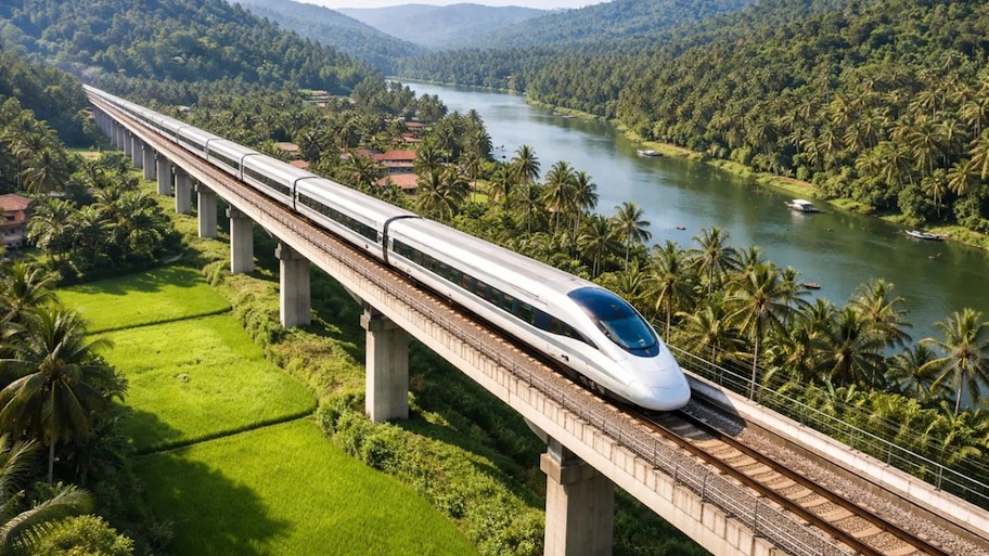 India to Build Its Own 350 km/h Bullet Train: ‘Made in India’ Superfast Train to Rival Japan’s E10 Series