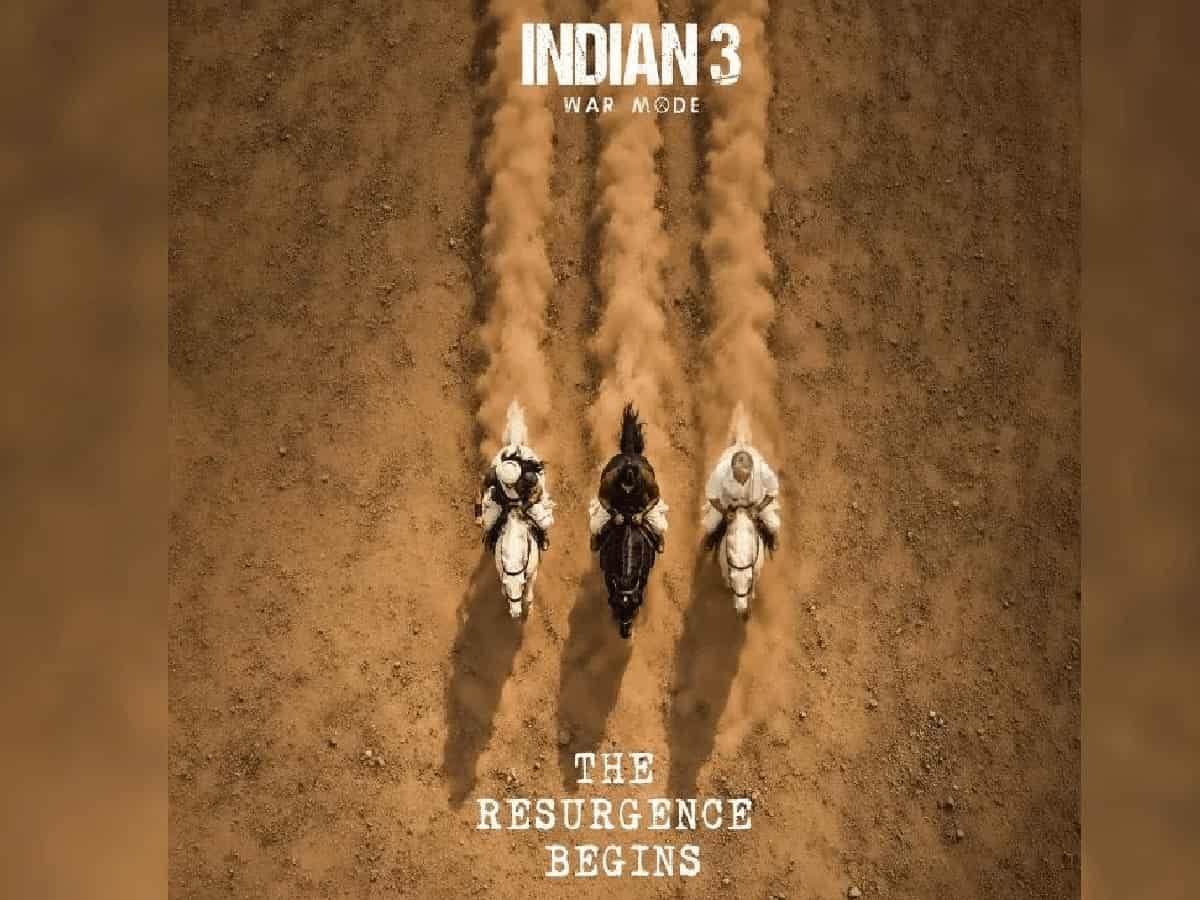 Kamal Haasan and Director Shankar Drop Gritty First Poster for Highly Anticipated 'Indian 3'