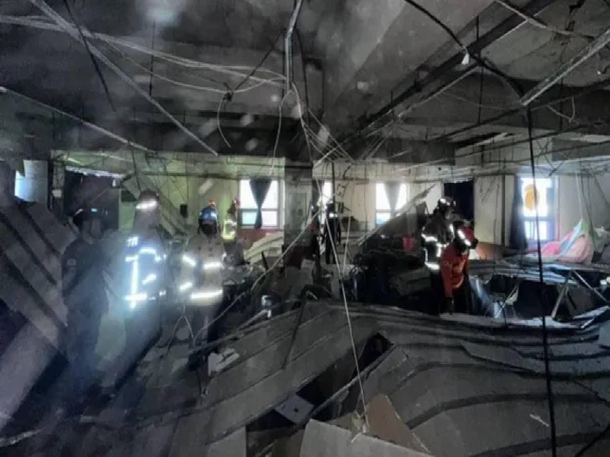 Supermarket Roof Collapses in South Korea: 38 Injured After Ceiling Cave-In at Daegu Store
