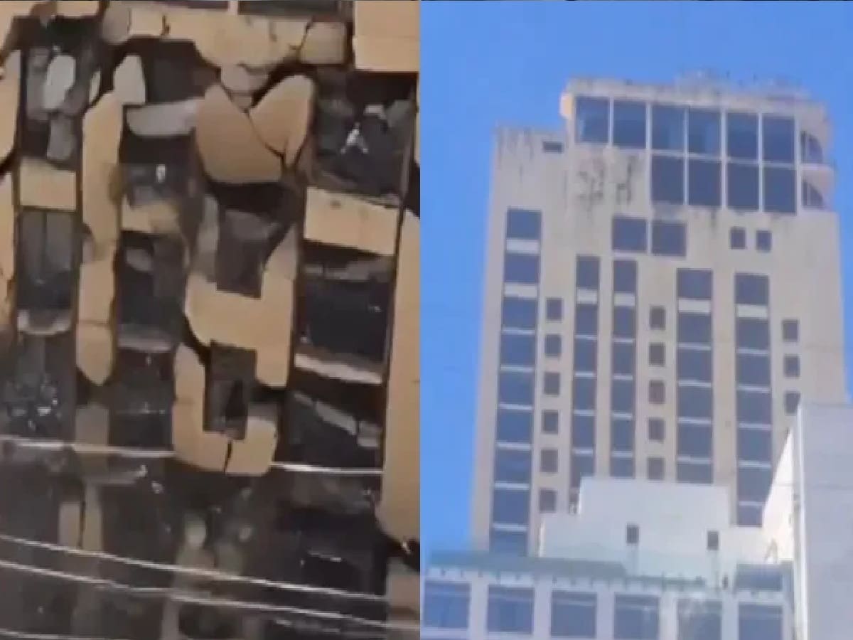 6.0 Magnitude Aftershock Hits Following 7.6 Quake, Church Steeple Collapses
