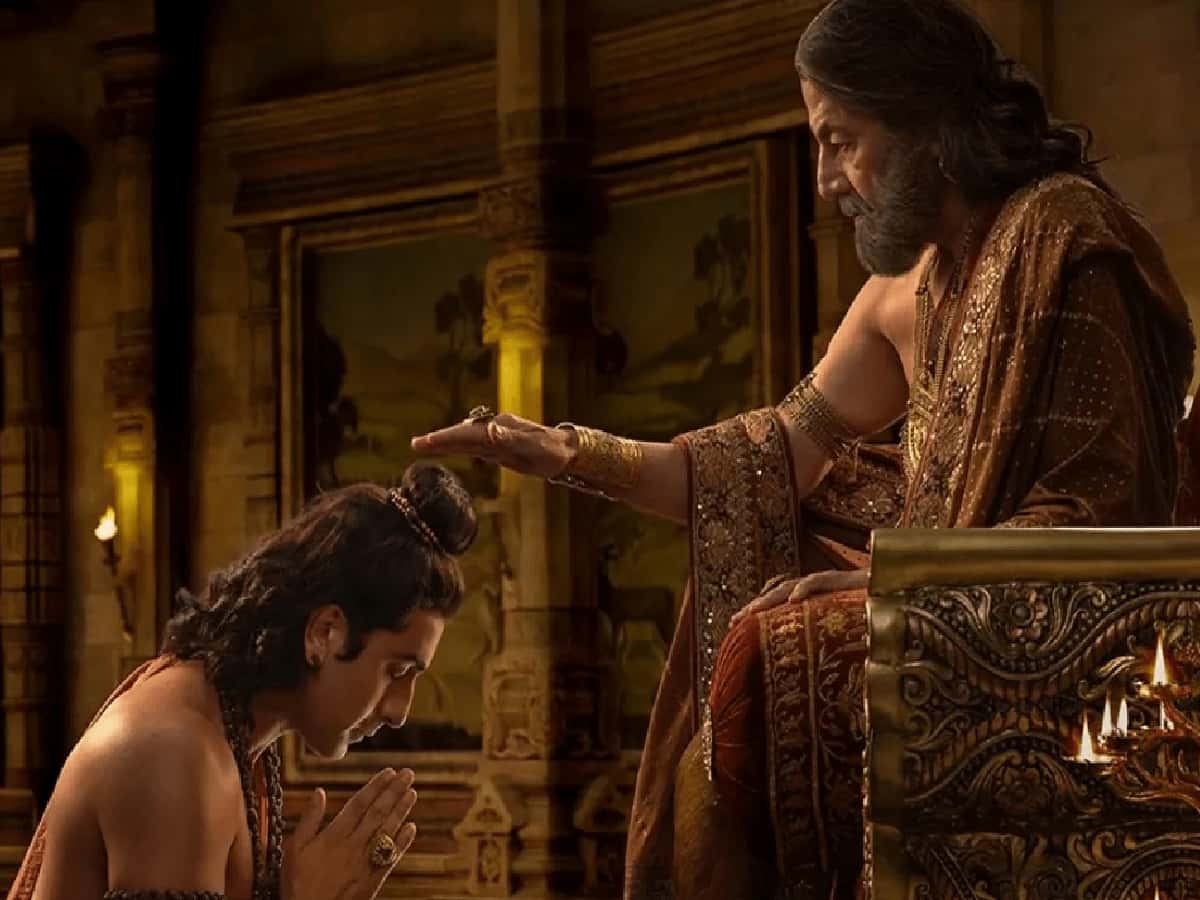 Ranbir Kapoor as Lord Ram Bows to Arun Govil's Dashrath in Stirring New 'Ramayana' Posters