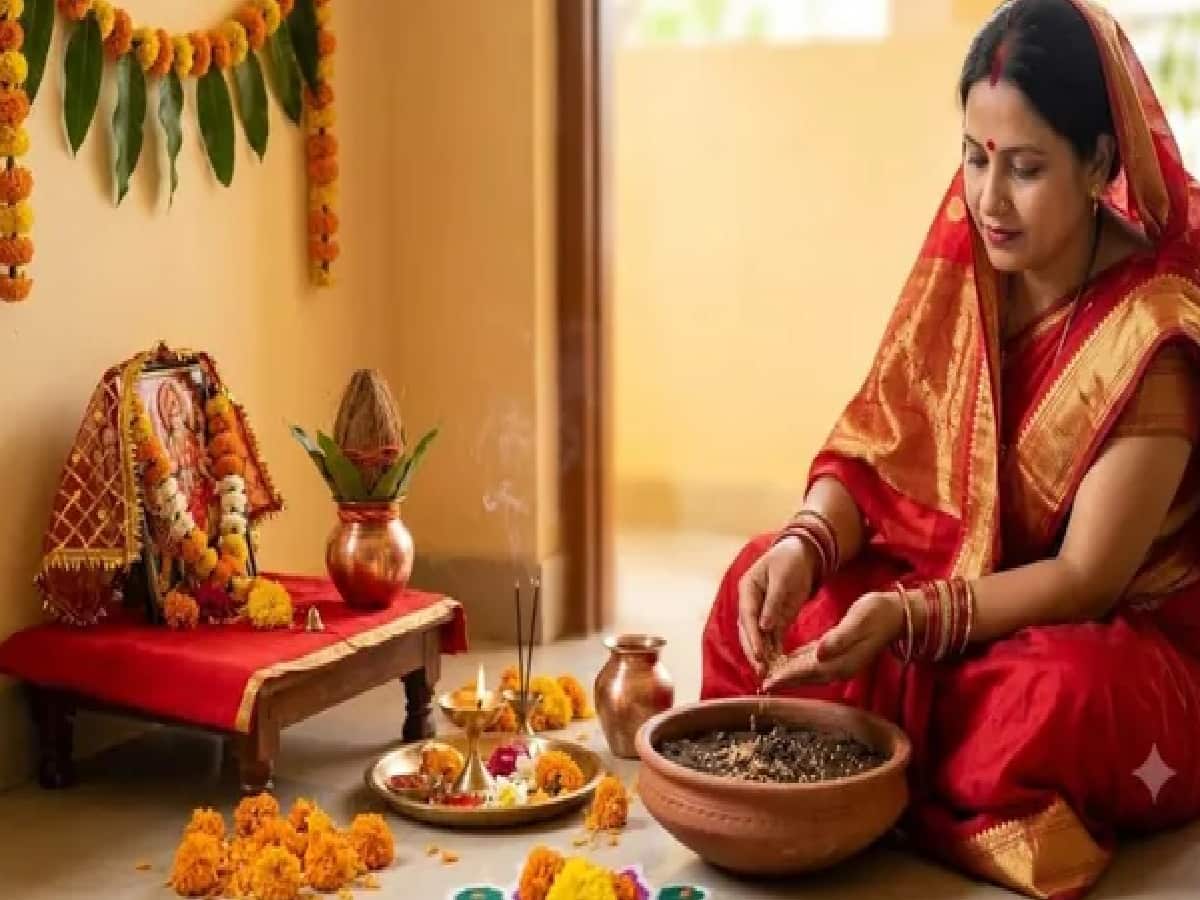 The Secret of Lord Brahma: Why Sowing Barley is Mandatory for Navratri Ghatasthapana