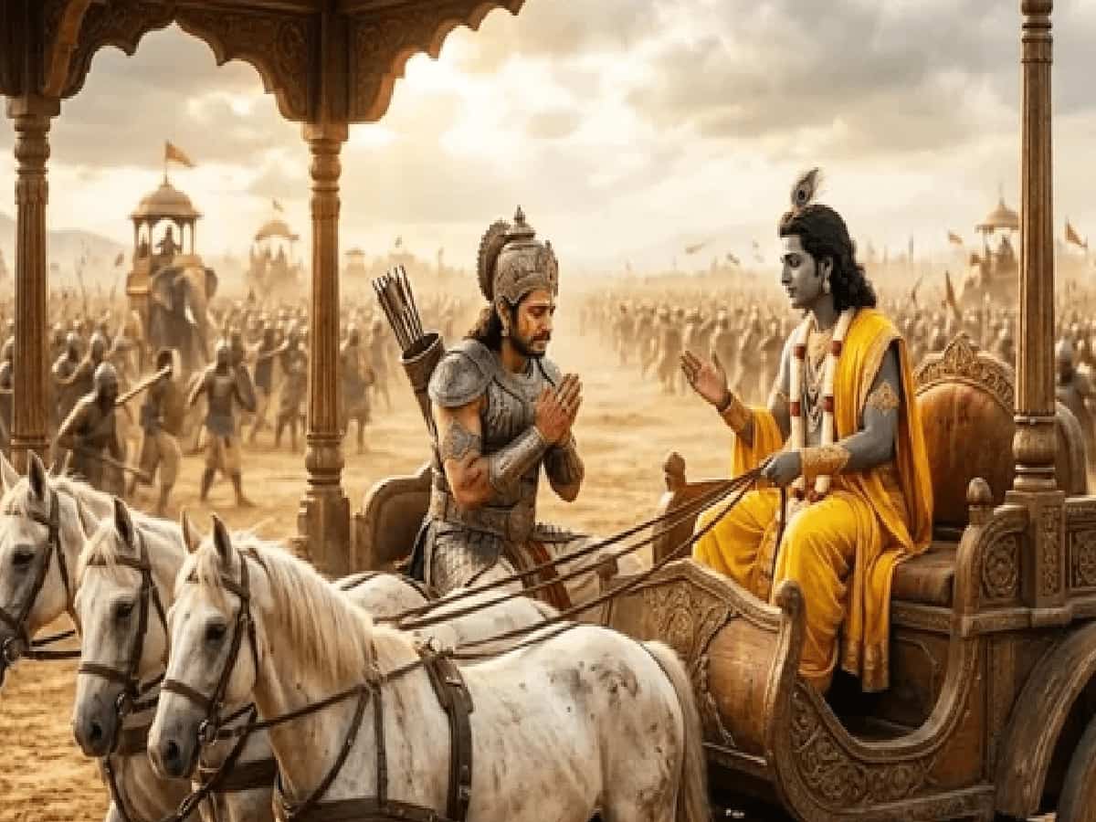 2 Sacred Gita Shlokas That Instantly Calm an Overthinking Mind