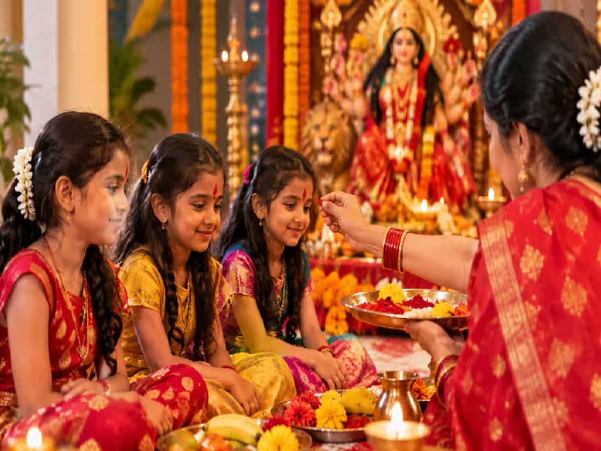 First-Time Kanya Pujan This Navratri: Threshold Welcome to Bhairav Prasad You Must Know