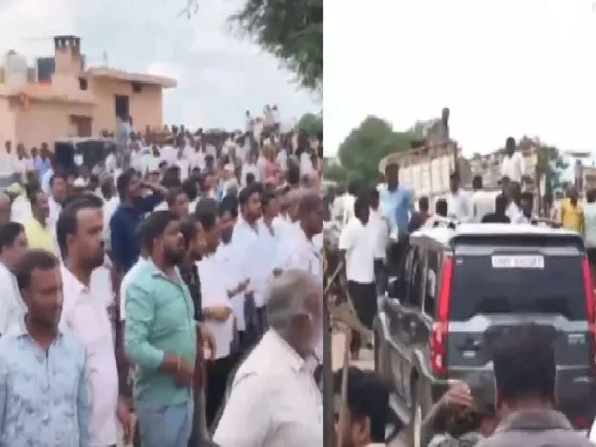 YSRCP MP Mithun Reddy's Convoy Attacked in Punganur Amid Fierce Local Body Poll Clash