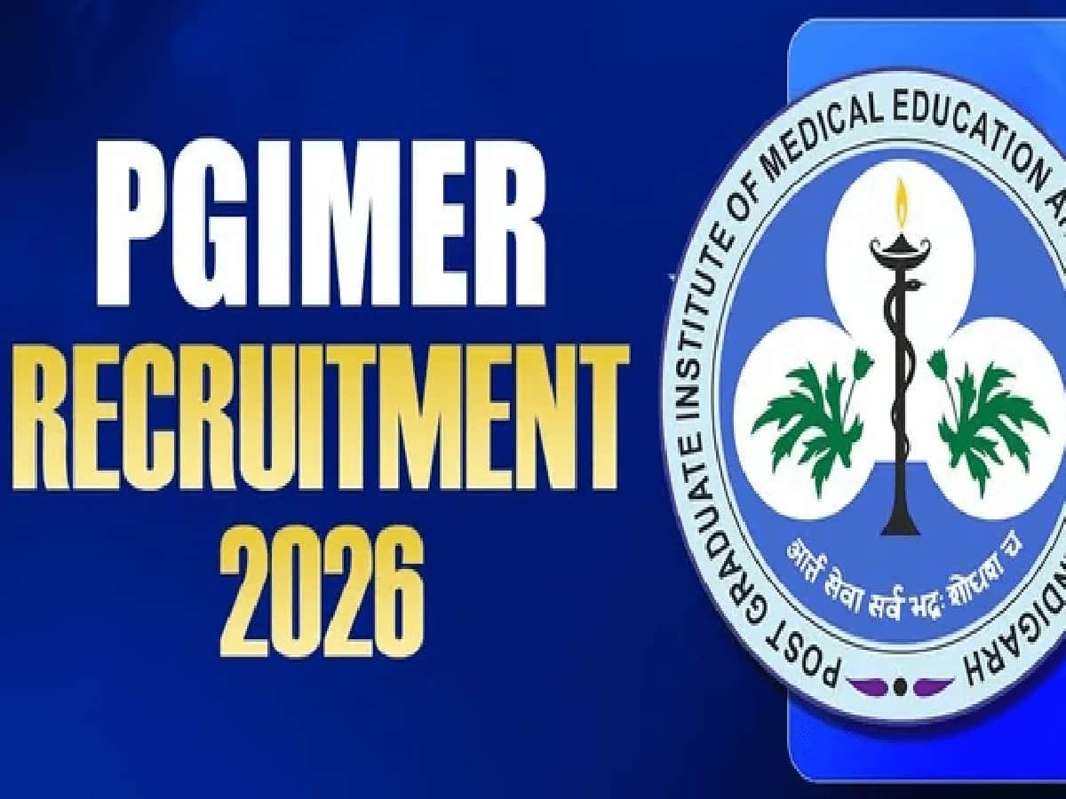 PGIMER Recruitment 2026: Apply Online for 162 Senior Resident & Medical Officer Posts