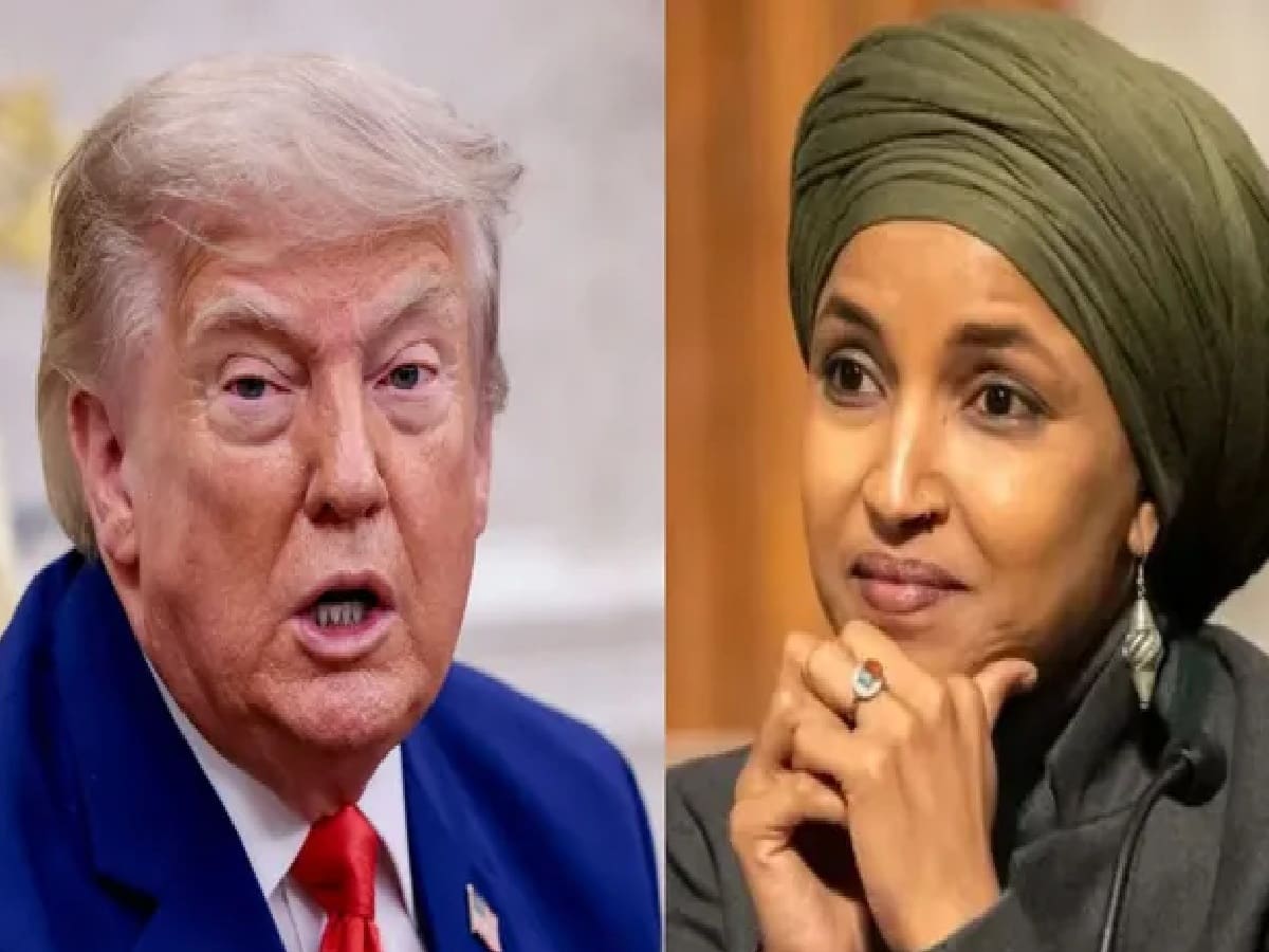 Trump Demands Ilhan Omar Resign Over 'Fake Name' Oath Allegations