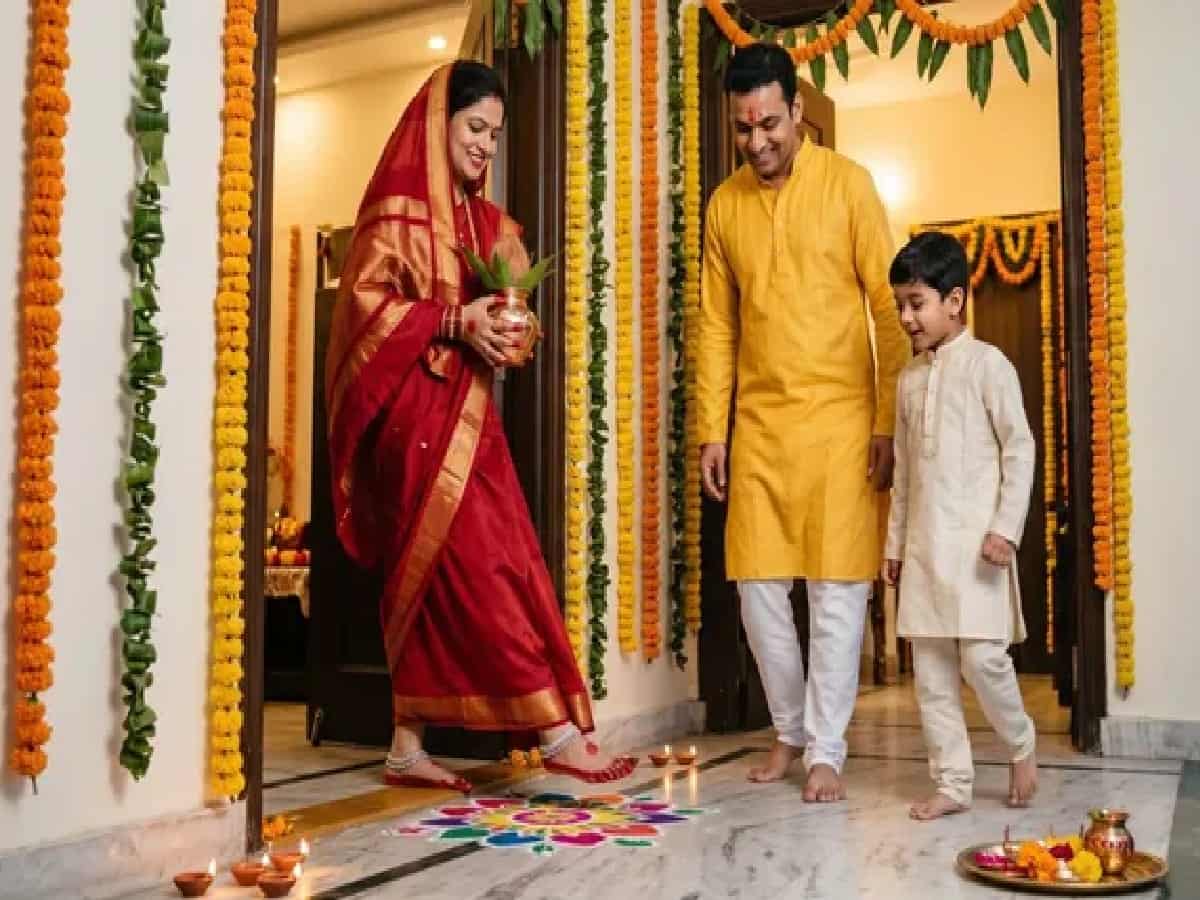 Griha Pravesh: Always Enter a New Home With the Right Foot First