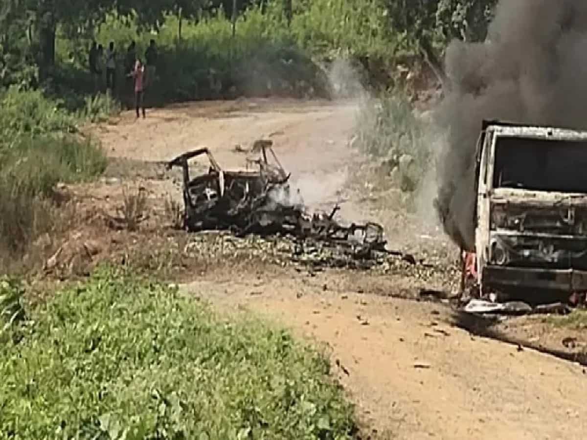 Andhra Horror: 5 Workers Charred to Death in Construction Site Fire