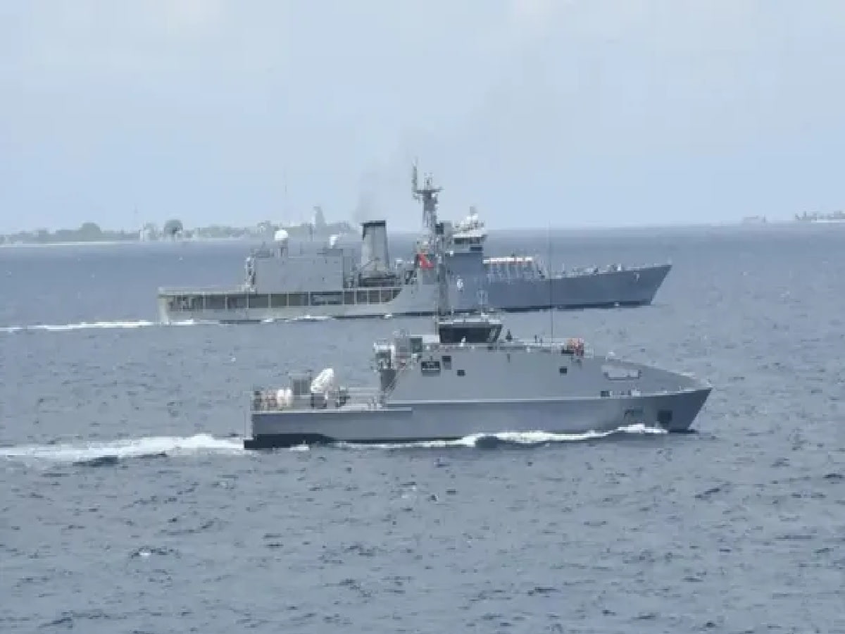 Indian Navy's First Training Squadron Docks in Sri Lanka on 3-Day