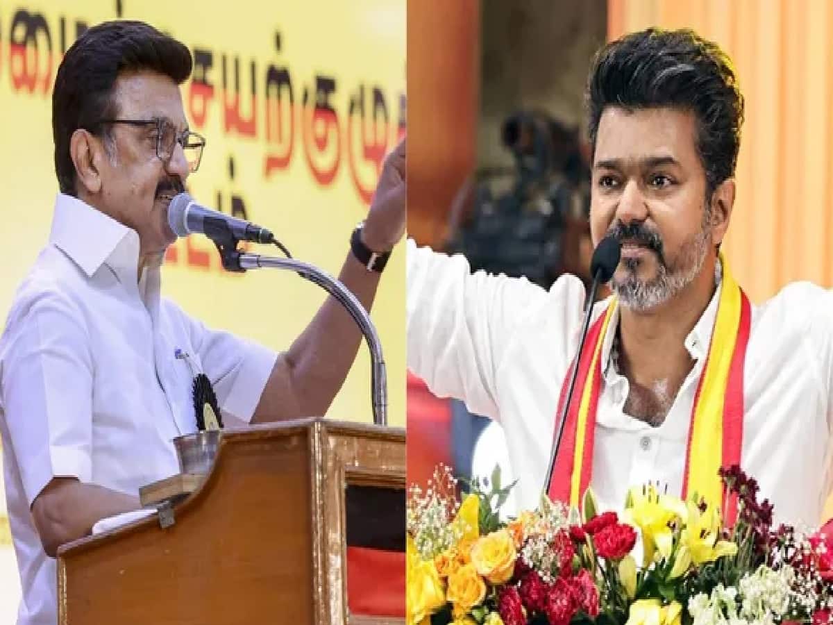 Stalin Slams CM Vijay Over KN Nehru Searches Ahead of Tiruchi By-Poll