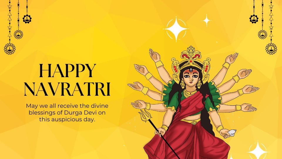 Shardiya Navratri 2024 Send this auspicious message to your loved ones